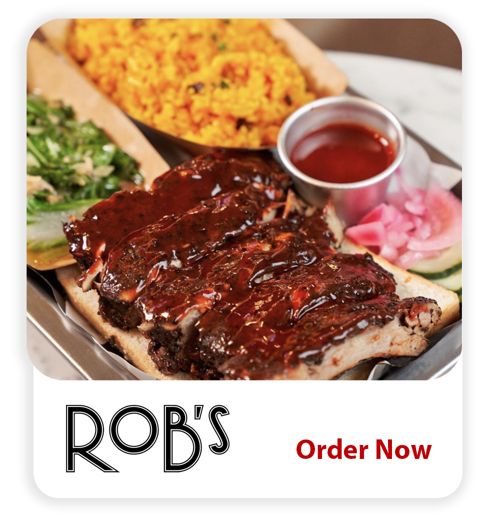 ROB'S - Ribs.Oysters.Bourbon – The Red Crab Delivery