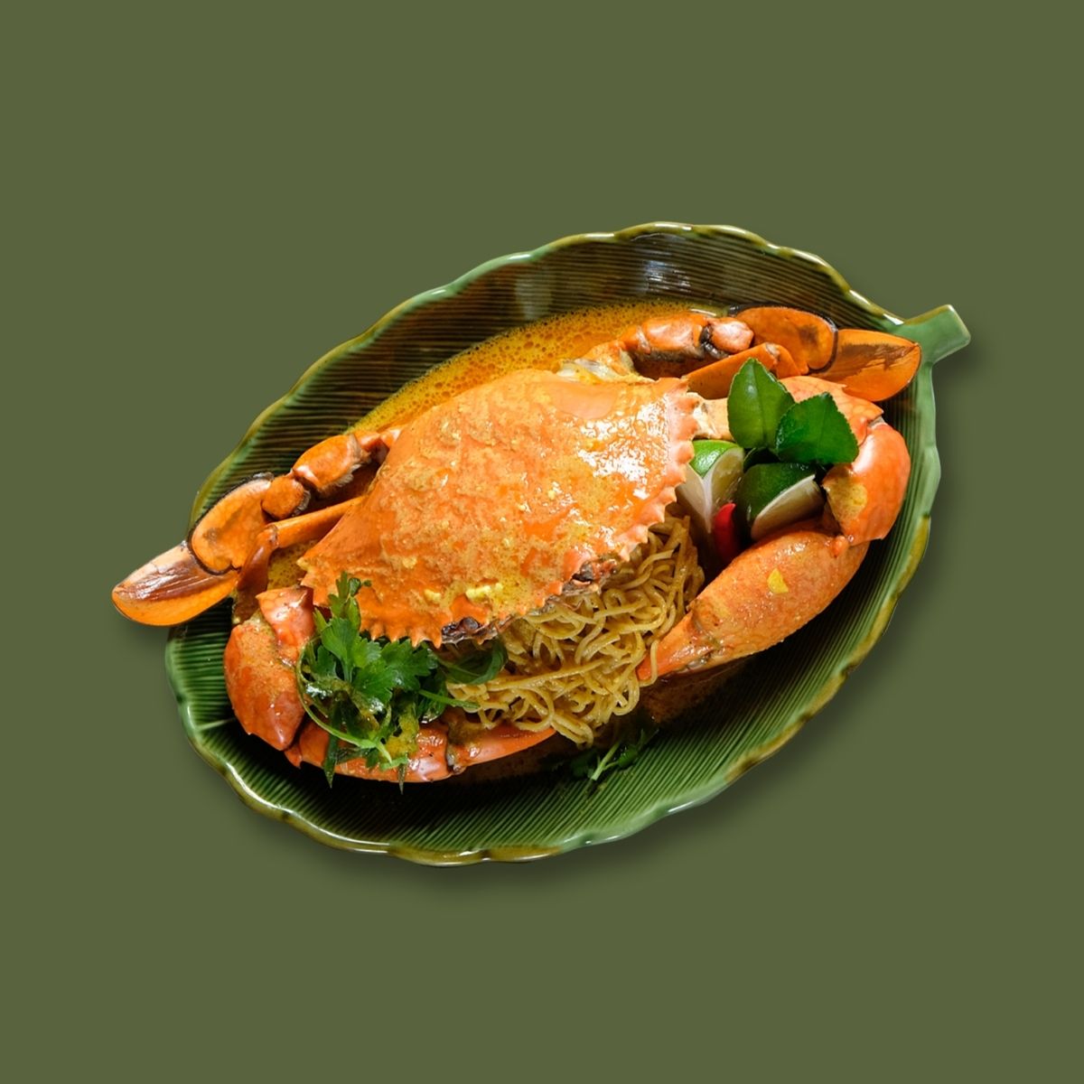 Crab Laksa – The Red Crab Delivery