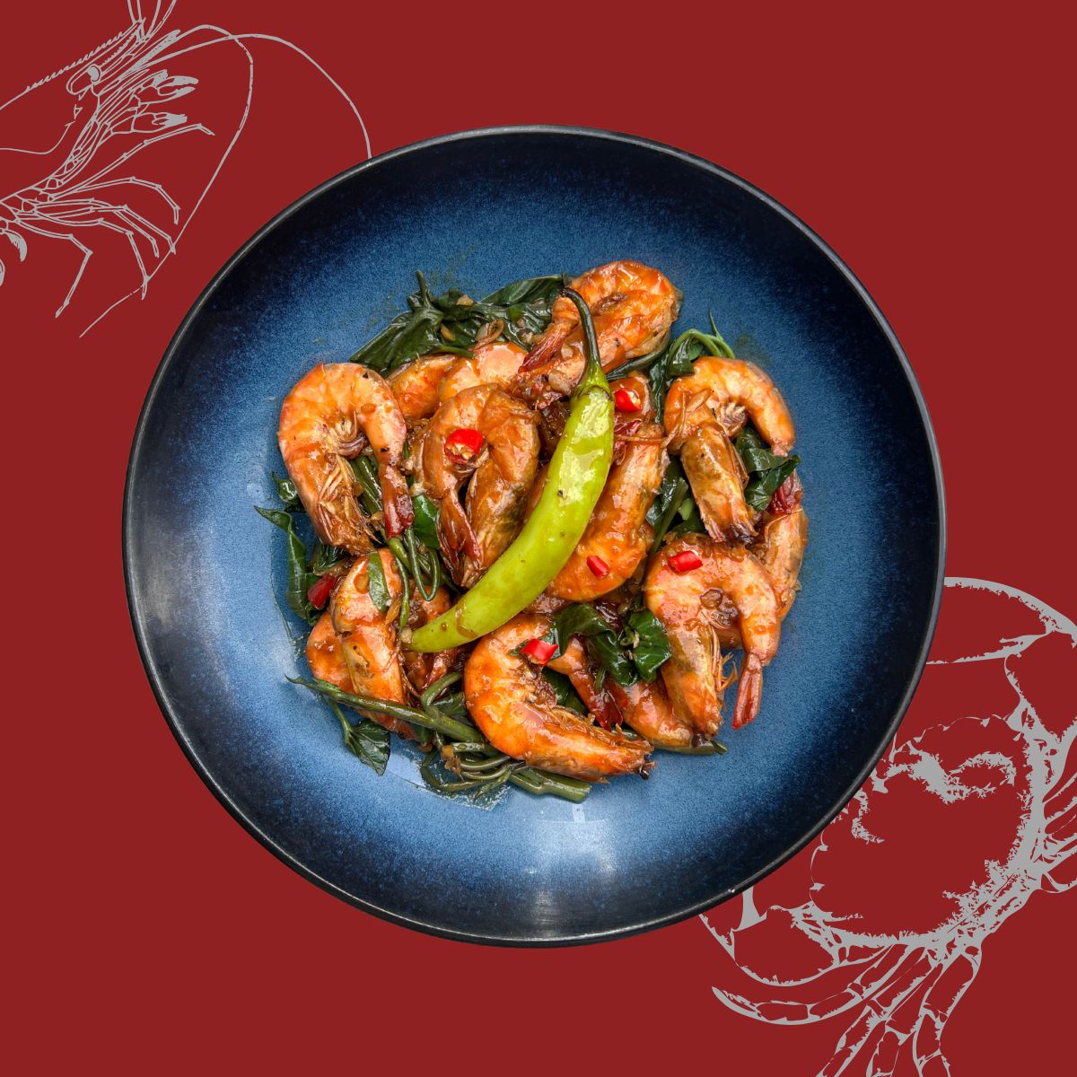 Malaysian Chili Kangkong