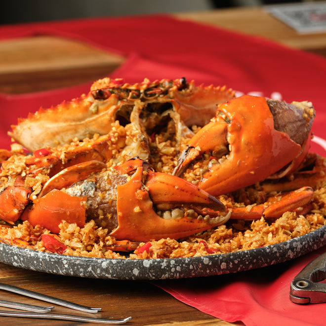 Red Crab Alimango House Crab Tray