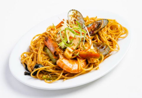 Thai Seafood Spaghetti