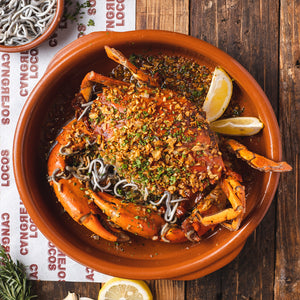 ROASTED GARLIC CON ANGULAS