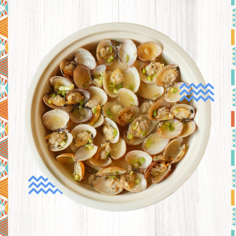 Manila Clams in Beer Broth