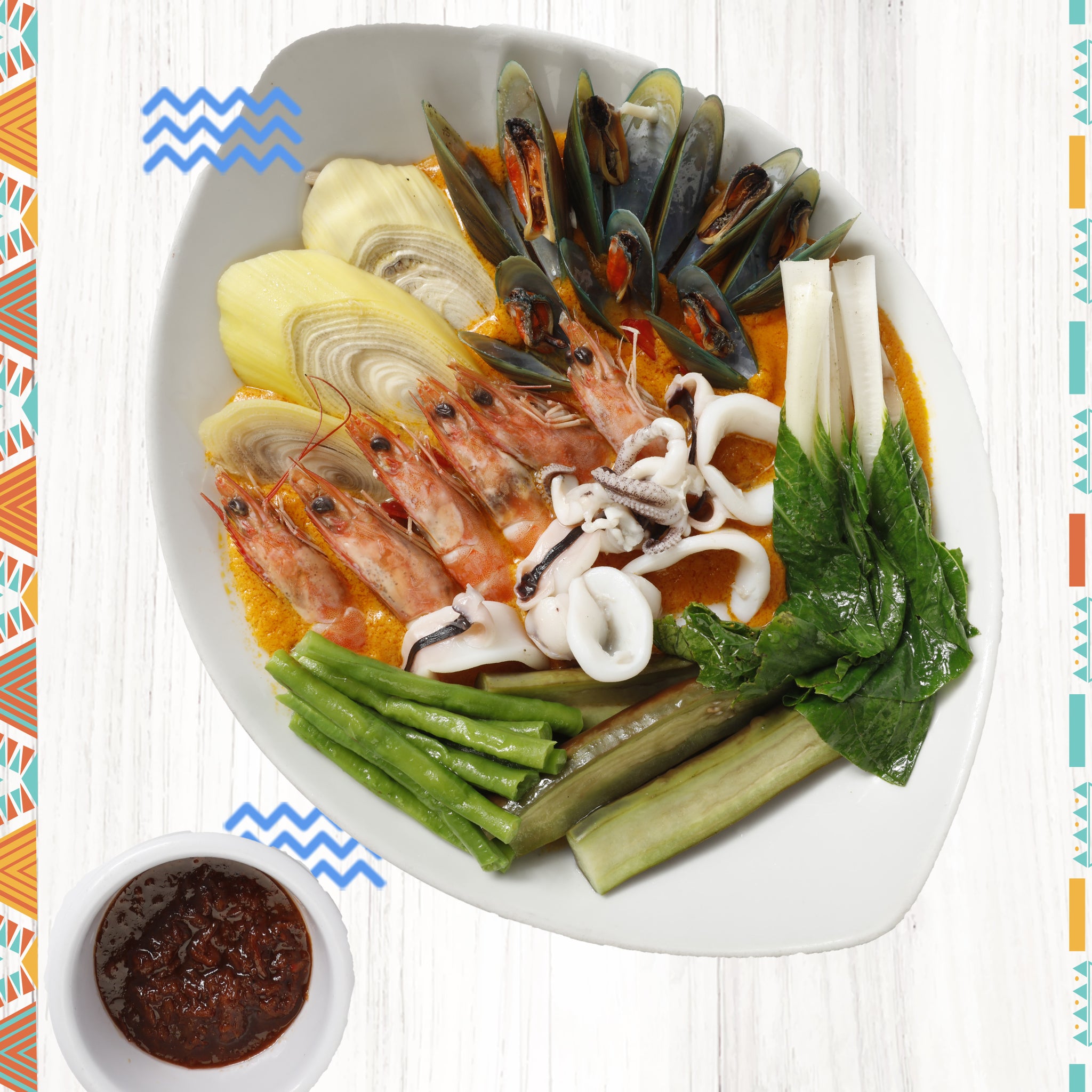 Seafood Kare Kare